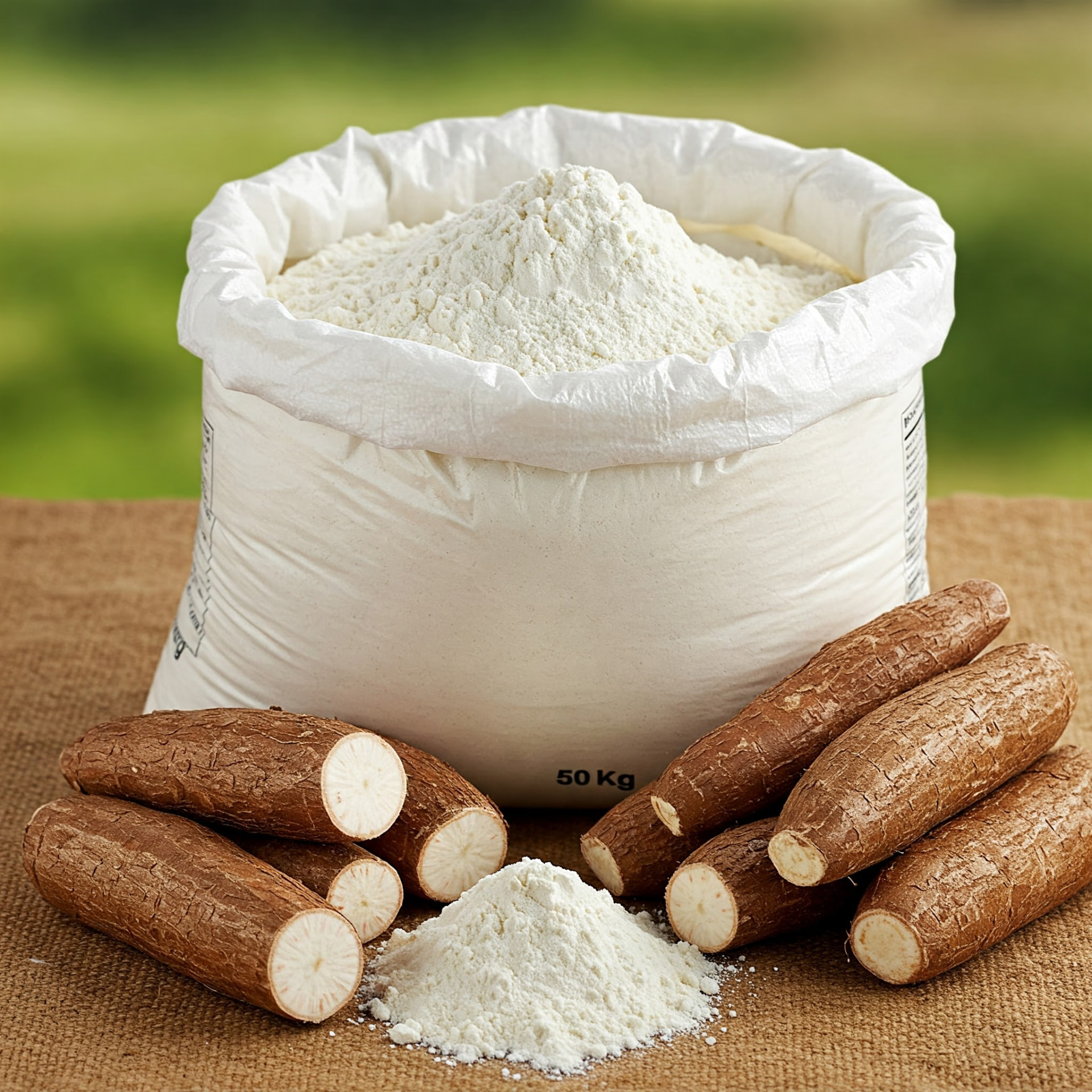 High-Quality Cassava Flour (HQCF) & Native Cassava Starch