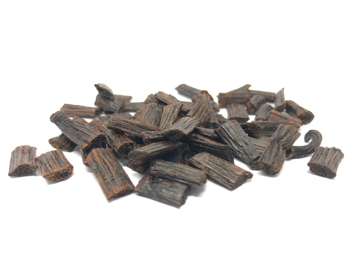 Certified Organic Bourbon Vanilla Cuts (Vanilla planifolia)